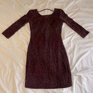 Purple Cocktail dress